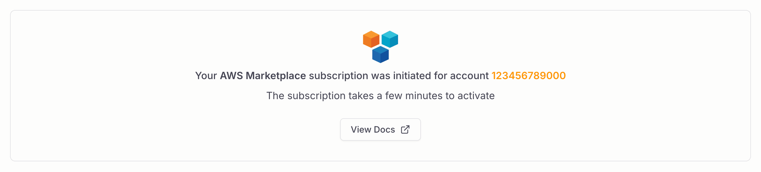 Subscription not active