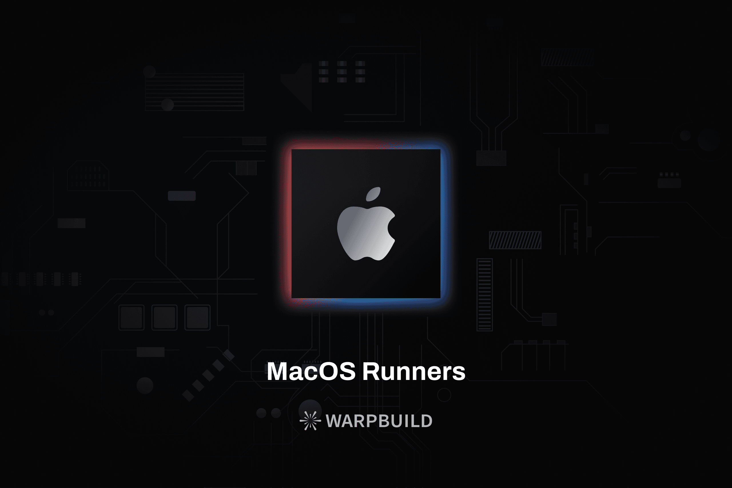 Fast MacOS runners for GitHub Actions